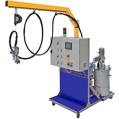 2K Dosieranlage für manuelles Verkleben 2K metering system