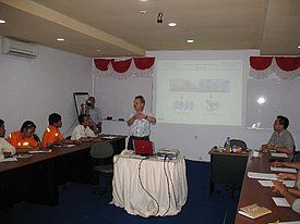 Technische Schulung Technische Schulung in Asien zum Thema Zentralschmierung