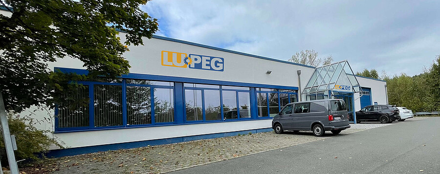 Gebäude der Lupeg GmbH Firmensitz der Lupeg GmbH
